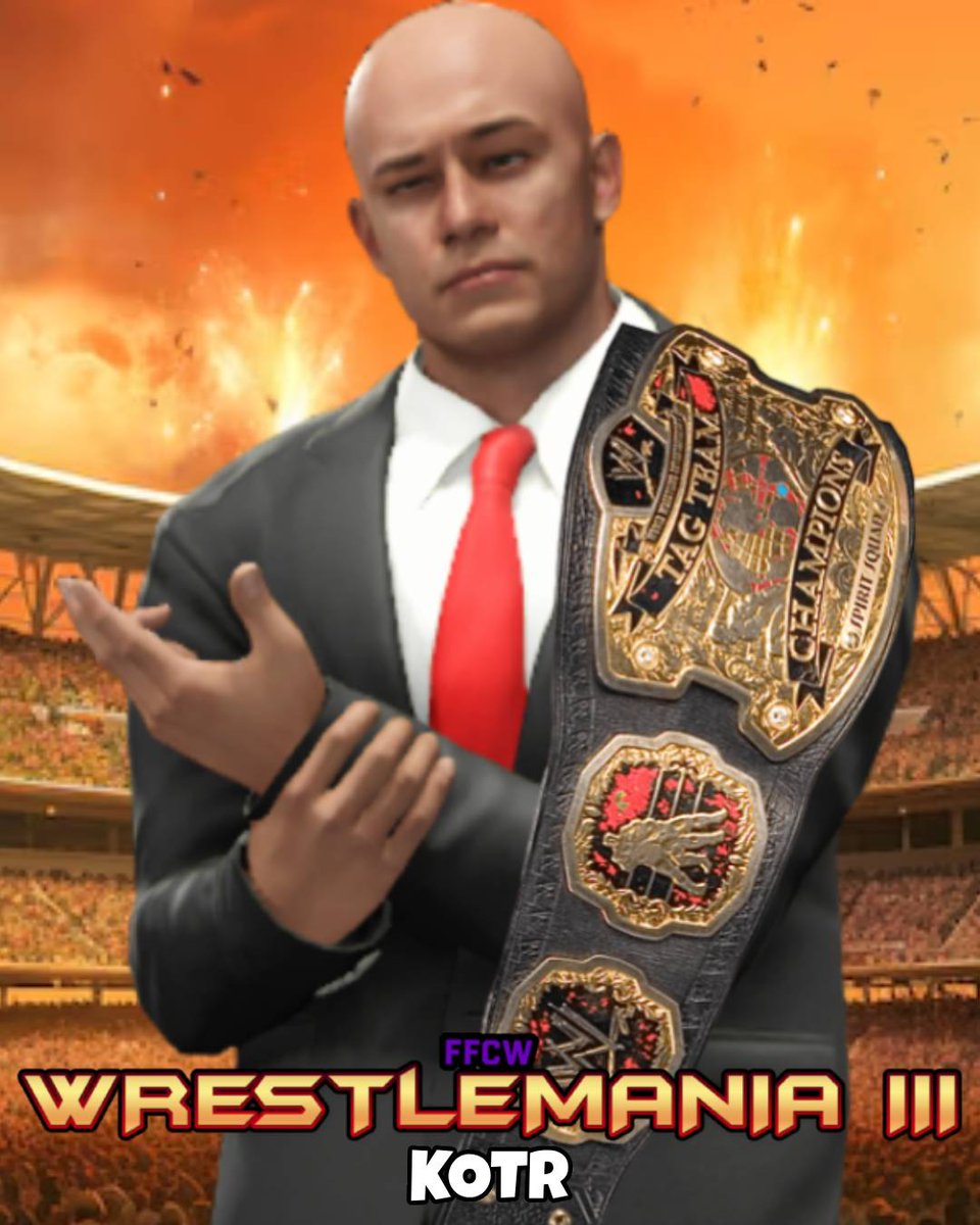 FFCWOfficial's tweet photo. After a Brilliant back and forth match vs the former KOTR MJF, Thomas has defeated him to become the new KOTR #FFCW #WrestleMania https://t.co/Scgn6IAlWZ