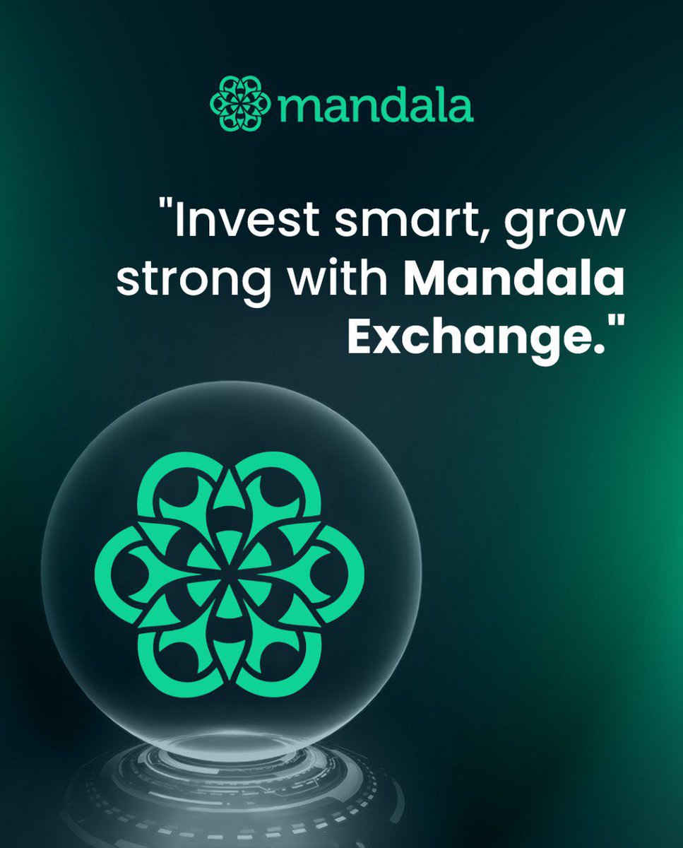 MandalaEx's tweet photo. It’s not just about investing.
It’s about doing it with a sharp mind and a steady vision.
At #Mandala Exchange, you don’t follow trends — you set them.
Every move is strategy. Every decision, an opportunity.
Invest with intelligence. Grow with strength.
#Mandala Exchange — Where choices matter and futures take flight.
https://t.co/5LLd1h9aZk
#MandalaMindset #CryptoStrategy #GrowWithStrength #MandalaExchange
@gleecbtc @GleecOfficial @GleecX @MandalaEx