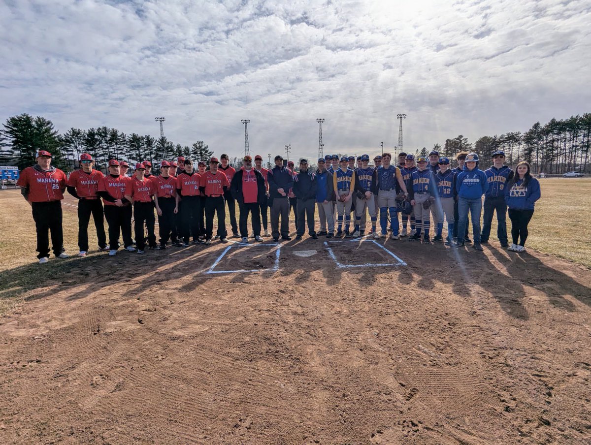 Thanks to both Manawa High School
&amp; Marion High School for the recognition this week during Official Appreciation Week.  Was great to be back out there with some great kids and coaches!! #wiaawi #ttimm5
