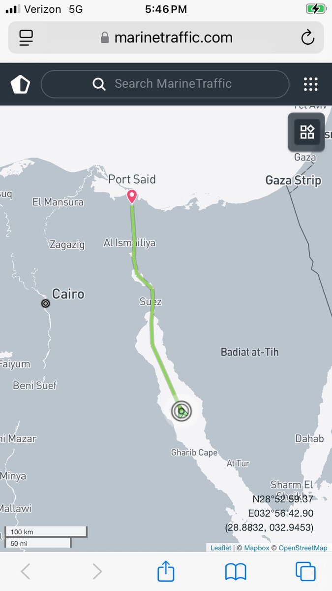 سفينة شحن عسكرية إسرائيلية تمر من أمام أنوف الحوثيين في باب المندب... وتتجه لحيفا بكل هدوء!

الضربة القاضية لم تأتي من السماء، بل من قاع البحر الأحمر!
سفينة شحن عسكرية إسرائيلية، بكل برود، تمر من باب المندب أمام أنظار "حماة السيادة" و"أسود الجبهات"... ولا طلقة، ولا طائرة، ولا حتى