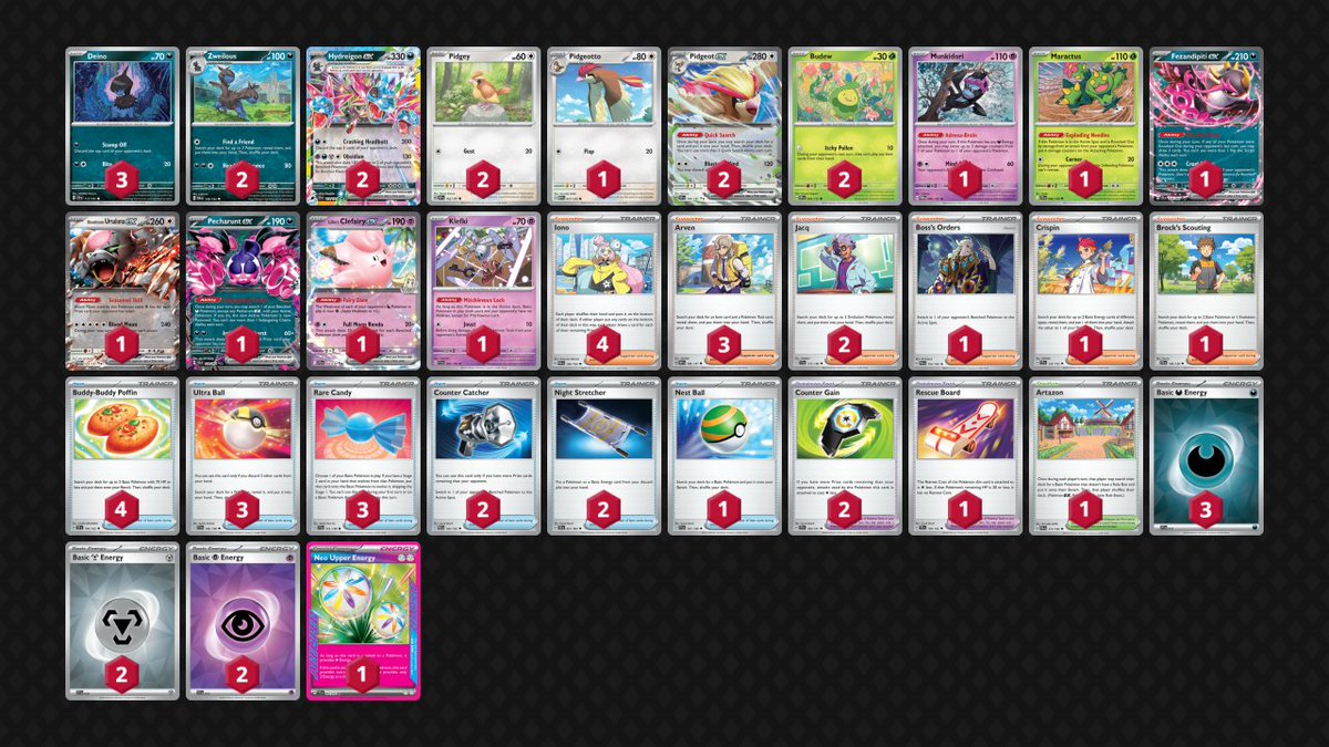 🏆TOURNAMENT OF DOOM! Star. 参加：265名 1位：サザンドラ