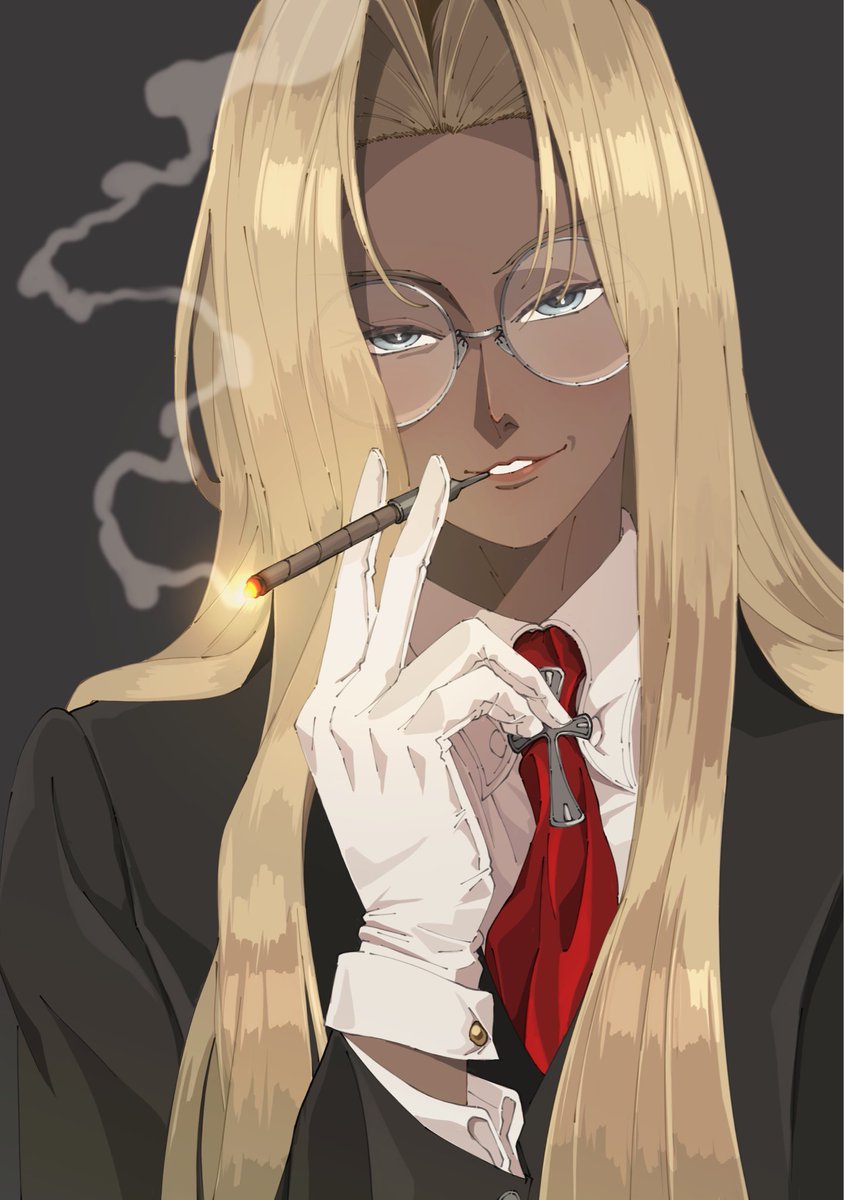 「#HELLSING 再掲インテグラ嬢 」|熊ン蜂のイラスト