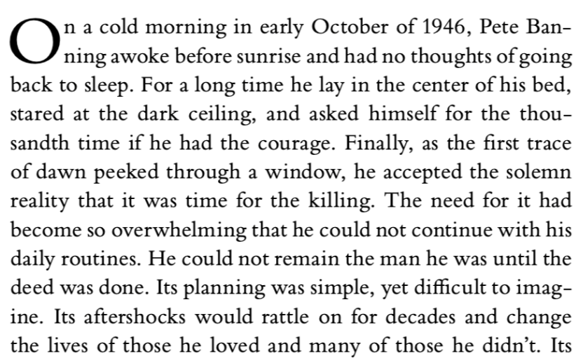KylePorterNS's tweet photo. The opening page of the Reckoning, which is the book Rory is reading this week. 

Presented without commentary. https://t.co/g02lHTLcB7