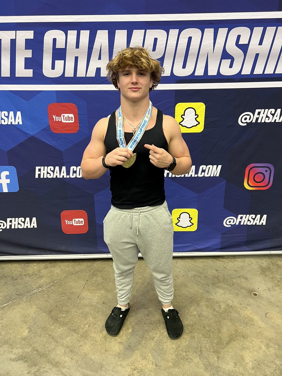 2025 State Champion in 169lb Class! Senior Tanner Ruh
