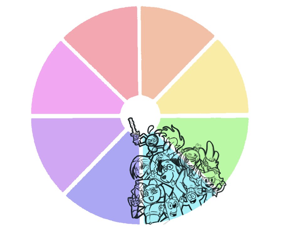 M4N74RFL7's tweet photo. Hey everyone, I apologize for the inconvenient time. 
Here is the outline so far, and I will post the finished drawing today. 

It will be done. See y'all later 
@CM320Class #colorwheel #cyan https://t.co/GSE14HdXS9