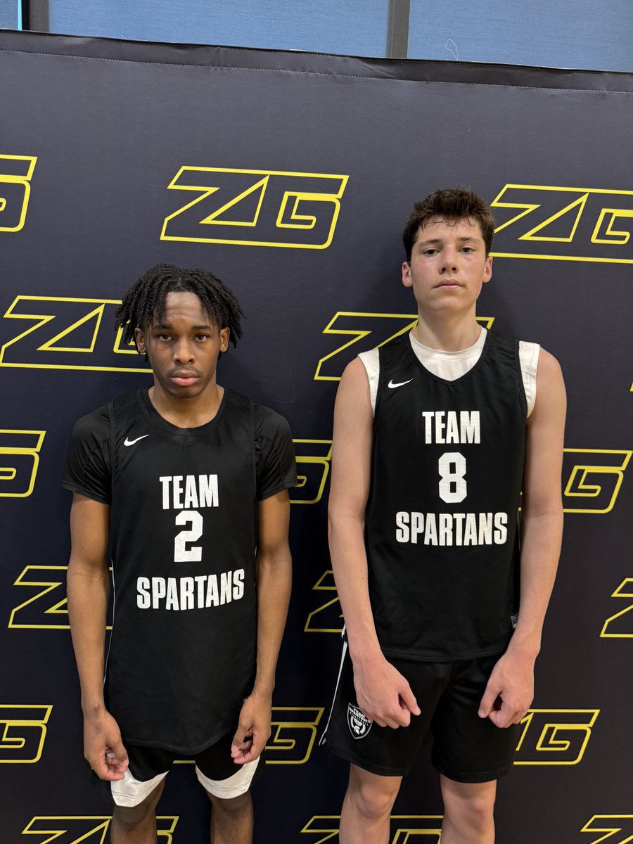 zg_newengland's tweet photo. #ZGPOTG x2‼️Let’s hear it for Jordan Warren and Andrew Weeks of @GoTeamSpartans on  their solid performances on both ends of the court in today’s OT win! 

Gotta keep a close eye on these two. Way to play fellas!

#ZGGoldRush https://t.co/27s32TQwC4