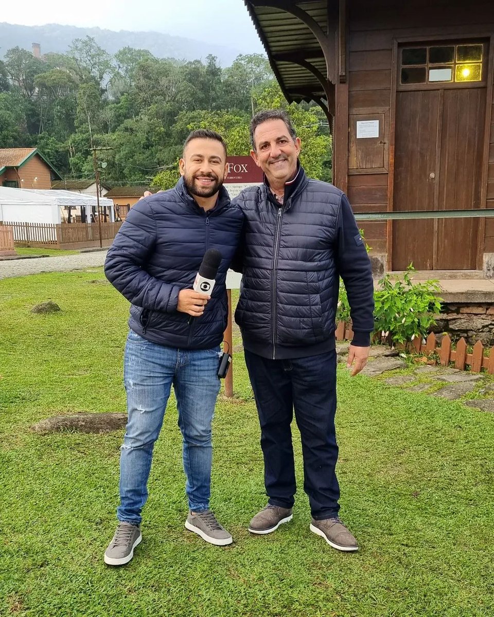 fabiopicarelli's tweet photo. Nesta sexta-feira, 11 de abril, a Vila de Paranapiacaba recebeu a visita especial da Globo, com o repórter Rômulo D'Avila! https://t.co/vOSstCCU7j