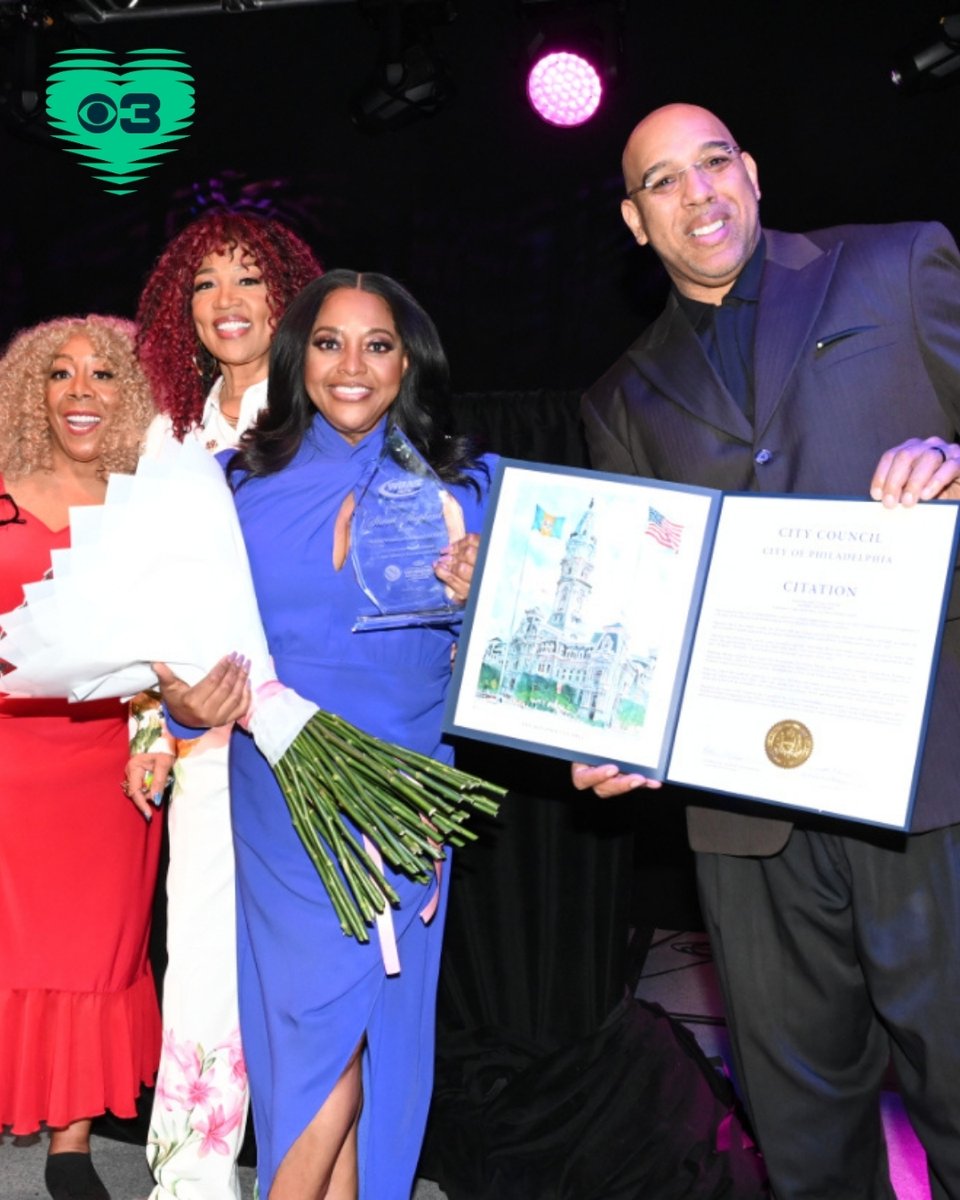 CBSPhiladelphia's tweet image. Philadelphia's 105.3 WDAS held its ninth annual Women of Excellence Luncheon Saturday in Center City.

Our @AzizaShuler was honored to receive an award from radio legend @MsPattyJackson.