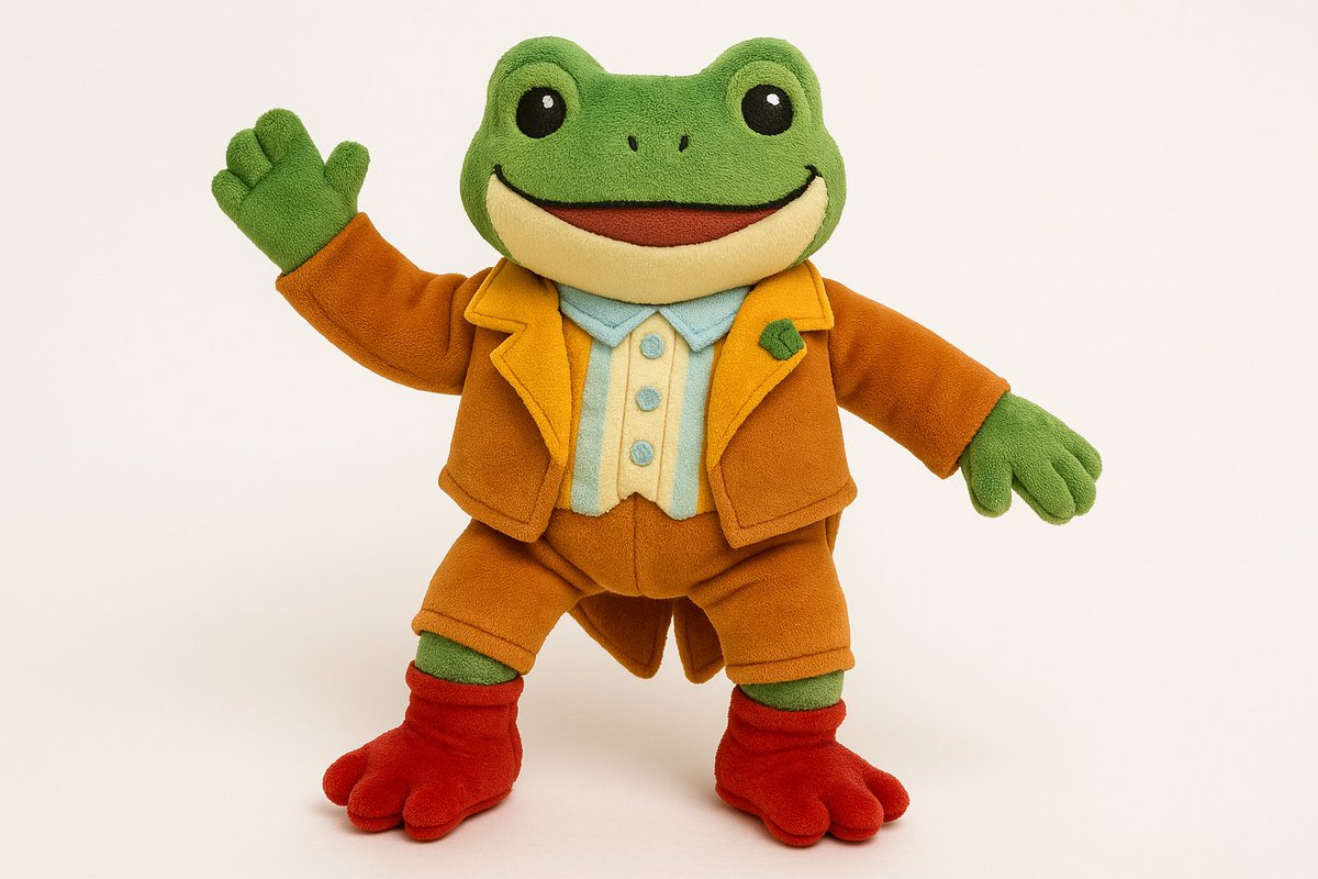 CynthiaHanson3's tweet photo. Buy the plushie of the Frogman, the Wogglebug's best friend today. https://t.co/vq9FpmY3P0 https://t.co/iCGMWT2Efe