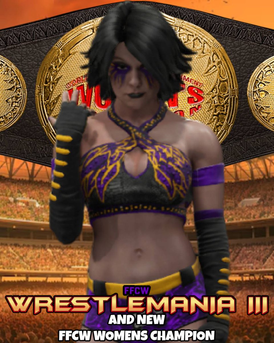 FFCWOfficial's tweet photo. The Main Event of Night 1 end in a NEW Champion as Sam defeats @TatumPaxley to become the new FFCW Women's Champion #ANDNEW #FFCW #WrestleMania https://t.co/rOEva0Z7cY