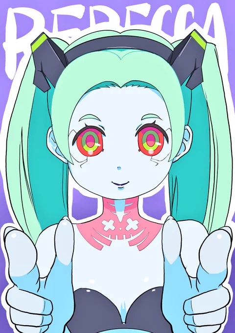 #無言でメカ・サイボーグ・ロボットのイラストを貼る見た人も貼る 