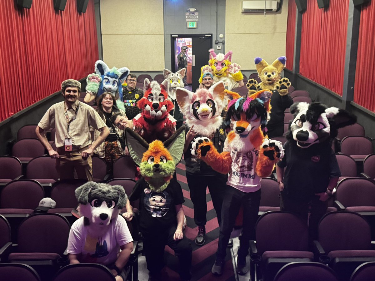 ABQfursuitgroup's tweet photo. Thank you everyone who watched
Fantastic Mister Fox with us @GuildCinema #NewMexicoFurry #Furry #Furmeet https://t.co/xzWSdfDHet