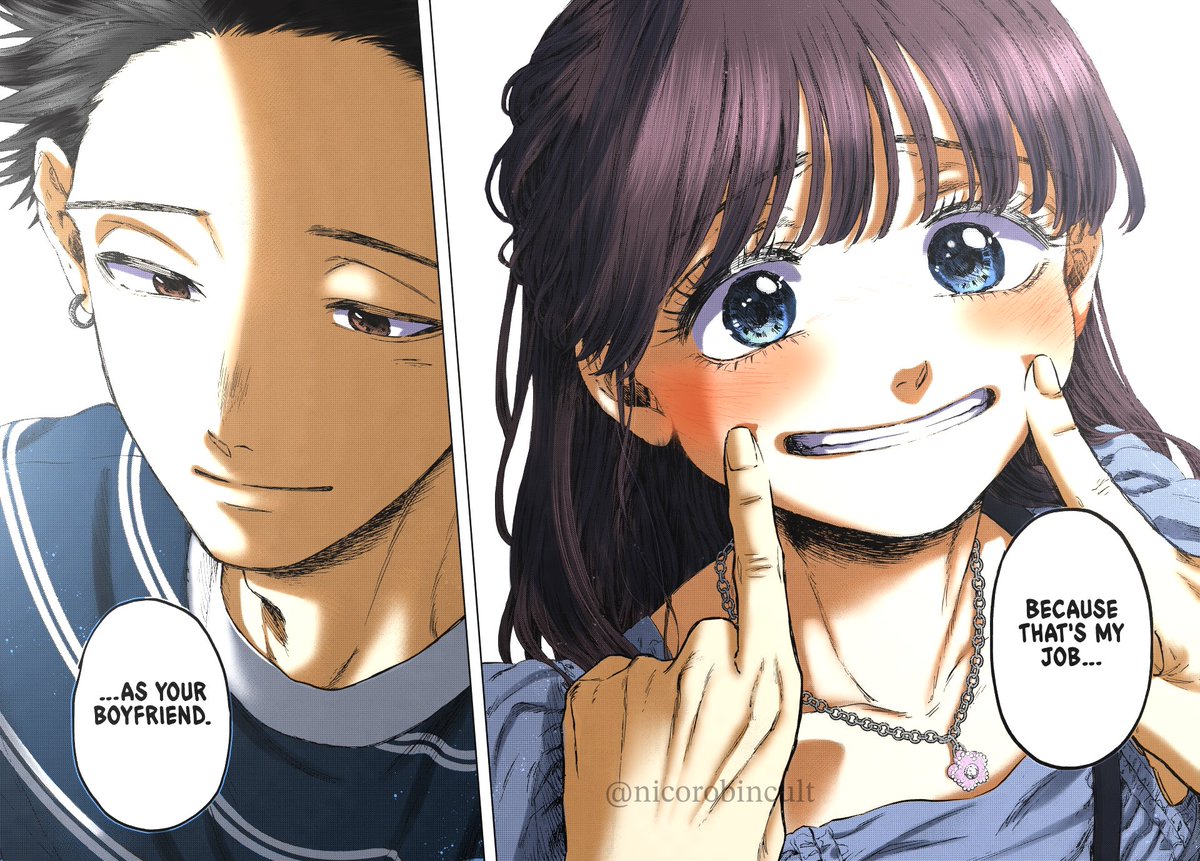 nicorobincult's tweet photo. Because that’s my job as your boyfriend. 

coloring by me https://t.co/uRzaW1QxOC