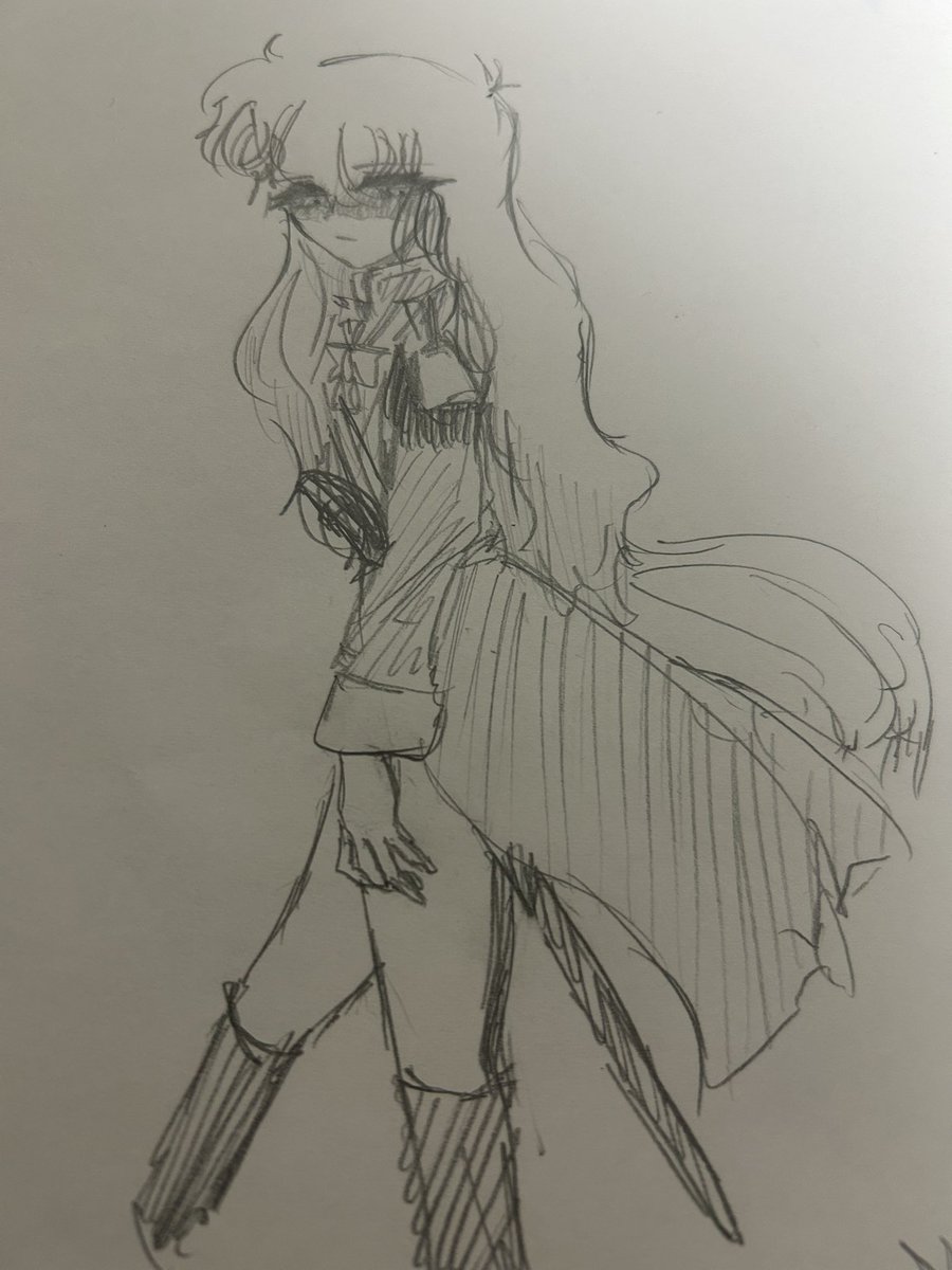 beru_s_y_n_Bara's tweet photo. 昨日の深夜に描いてた O様
少し闇っぽいかも⚠️ https://t.co/2dGKEv7kfg