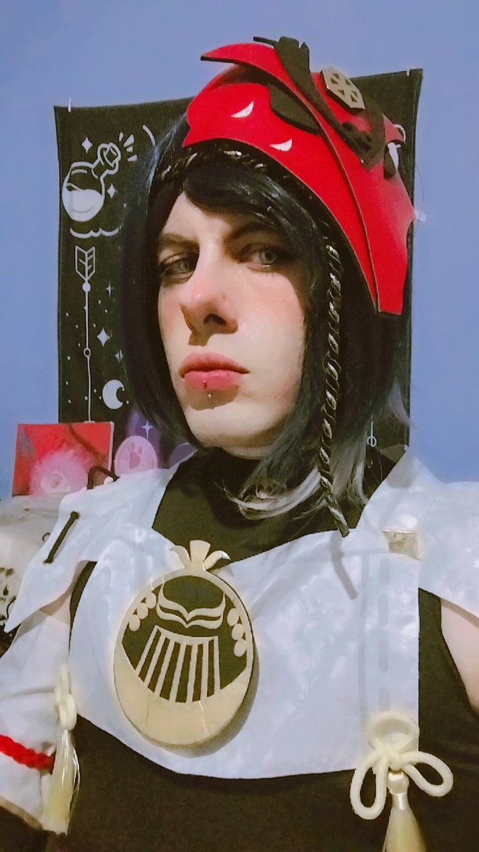 npchrix's tweet photo. Kujou Sara - Genshin Impact 
ela não estava na lista de "cosplay para fazer", mas por um acaso o cosplay ocorreu, mas ainda tem coisa pra melhorar nele.
cosplay usado no upabc desse fim de semana. 

#kujousara #genshinimpact #upabc https://t.co/I6S5JoPK1M