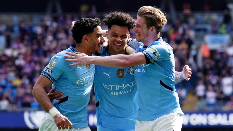 Man City 5-2 Crystal Palace (Premier League) 2025.04.12 Ngược dòng thành công
