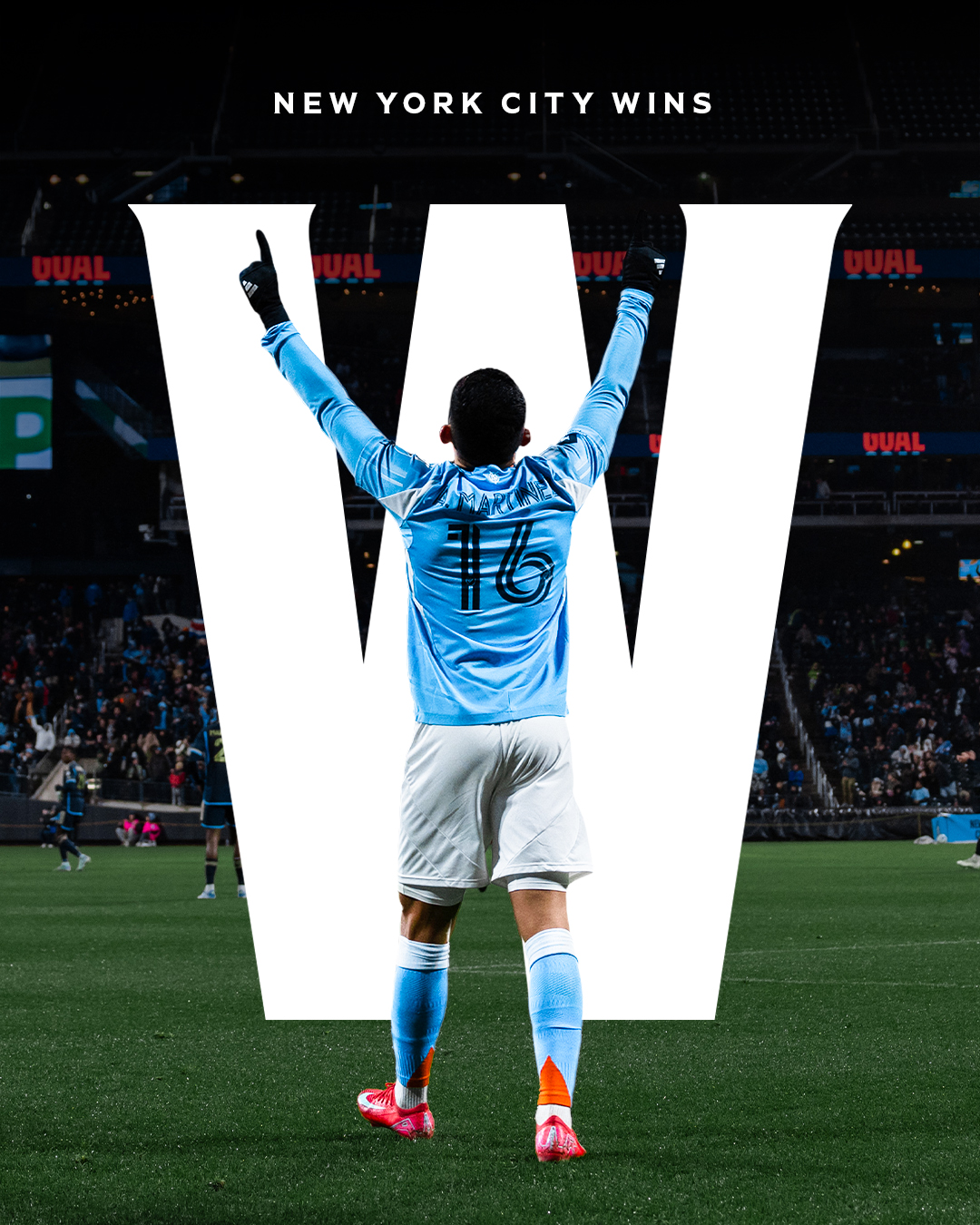 New York City FC wins against Philadelphia Union
