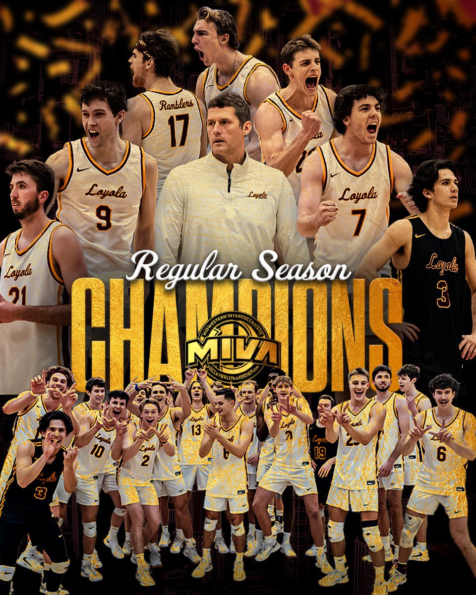 𝐘𝐨𝐮𝐫 𝟐𝟎𝟐𝟓 𝐌𝐈𝐕𝐀 𝐑𝐞𝐠𝐮𝐥𝐚𝐫 𝐒𝐞𝐚𝐬𝐨𝐧 𝐂𝐡𝐚𝐦𝐩𝐢𝐨𝐧𝐬 🏆
 
Ramblers clinch their 8th regular season title in program history ‼️