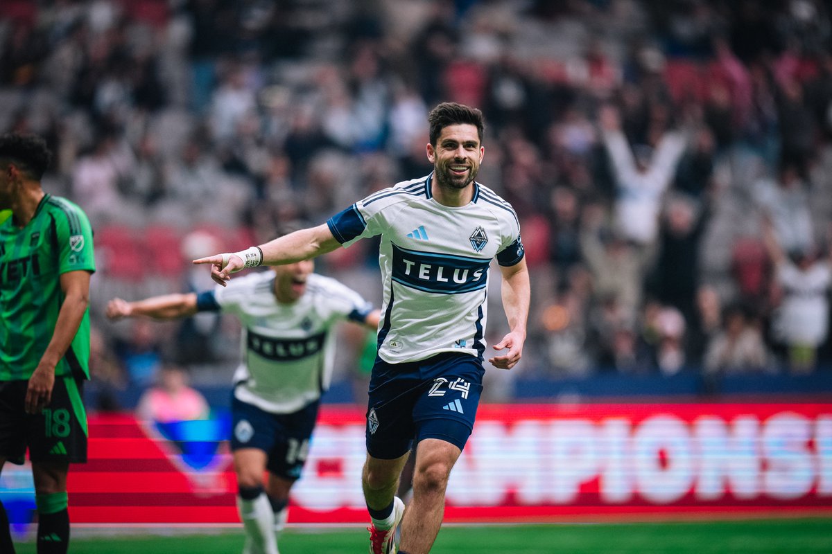 Major League Soccer (@mls) on Twitter photo The first-ever <a href="/WhitecapsFC/">Vancouver Whitecaps FC</a> player to score four in an MLS game.
Have yourself a night, Brian White. ๐ The first-ever <a href="/WhitecapsFC/">Vancouver Whitecaps FC</a> player to score four in an MLS game.
Have yourself a night, Brian White. ๐