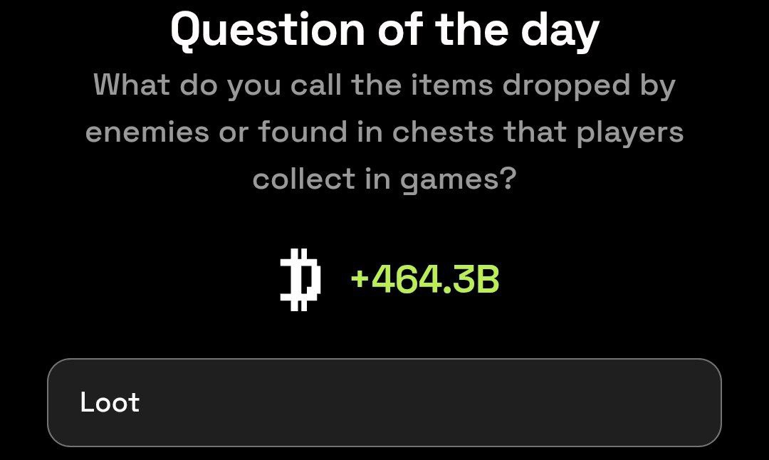 _r_k_official_'s tweet photo. 🪙DROPEE QUESTION OF THE DAY: (13 APRIL-14 APRIL)
🪙CODE : Loot
🔥DROPEE : CLAIM 👈🏻
#Dropee #Questionoftheday #dropeequestionoftheday #code
#DropeeAirdrop #DropeeListing
:- PLEASE SUBSCRIBE TO MY YOUTUBE CHANNEL ❤️ ✨
LINK: https://t.co/t4o5imYdbW
Please subscribe ✨❤️ https://t.co/iH9aMY2B4s