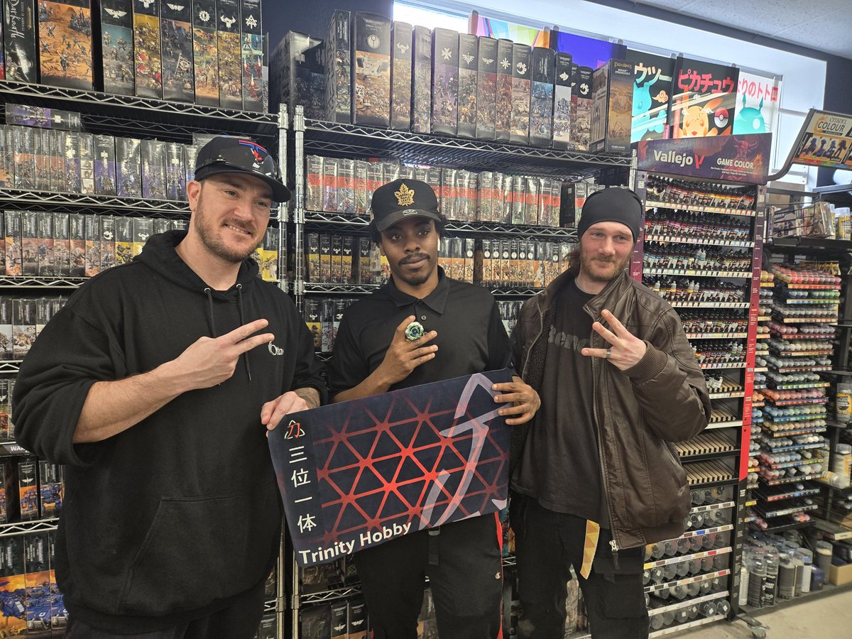AllGoodHobbies's tweet photo. Today we hosted our #Regional and had a fantastic turnout of 47, making it the largest event #Ottawa has had! @TrinityHobbyOtt was a fantastic host today and every weekend, be sure to check them out!

Out top3:
1st: @1K_BREEZYxGH0ST 
2nd: Ryan @WavyToys 
3rd: Eric MagmaGrunt https://t.co/AlU8Nzstl2