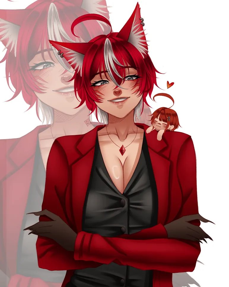 RyoKohakai's tweet photo. artezinhas que eu amei demais hehe ❤️@_eumc @alonekalli @LunahYoru @el_huffito https://t.co/yHKrVrb3j7