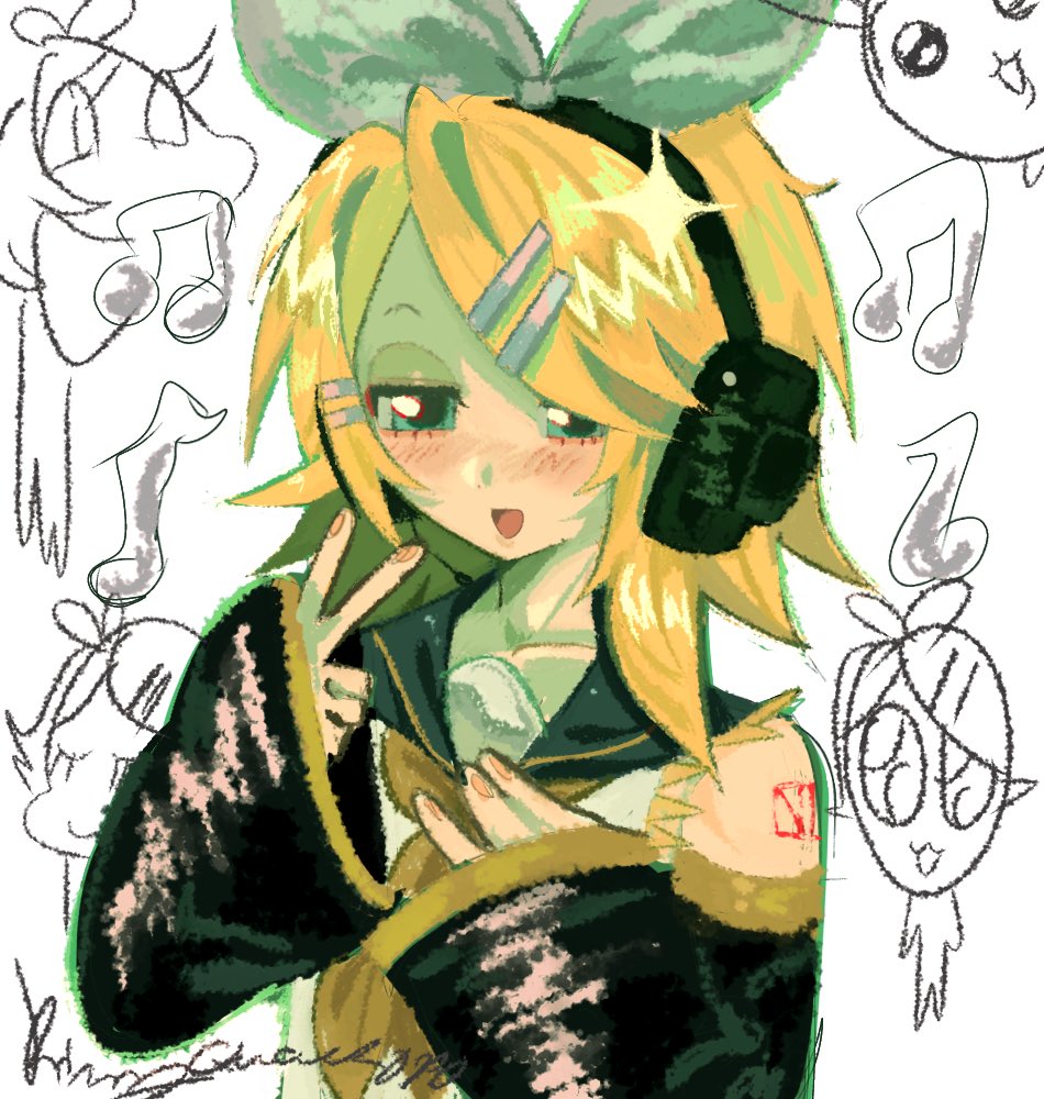 qua_qwack999's tweet image. Kagamine rinnny