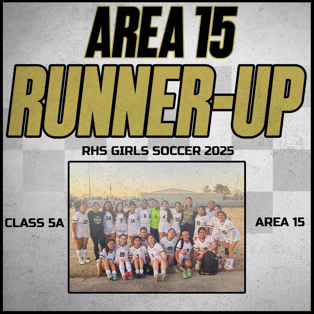 The Lady Tigers Soccer Team are the Area 15 Runner-Ups and have qualified for the State Playoffs.
