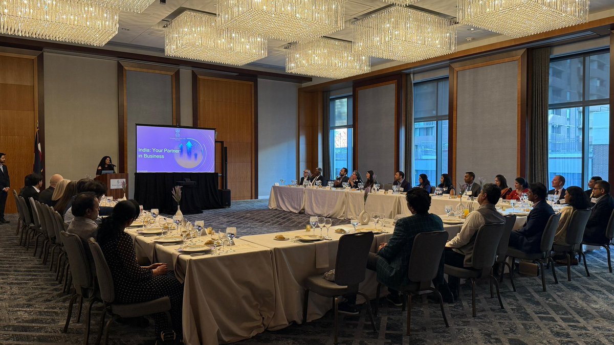 cgihou's tweet photo. Delighted to join the Roundtable on ‘Strengthening Partnerships with India’ organized by @CityofDenver & @D4Insight. Highlighted India’s dynamic growth trajectory, ease of doing business in and with India, and emerging opportunities for collaboration across diverse sectors. There is immense potential for deeper economic engagement between India and the region.
#IndiaUS #EconomicPartnership