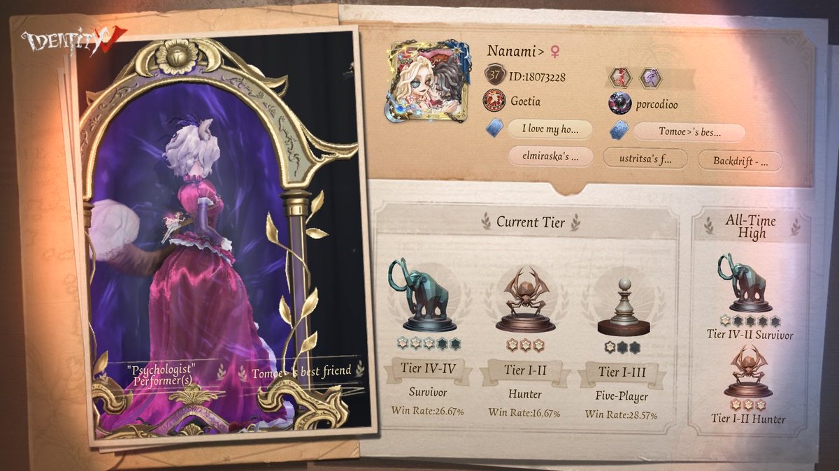 Violet_Ruee's tweet photo. I'm playing Identity V. Fancy a game? https://t.co/HIBD0hEuuI