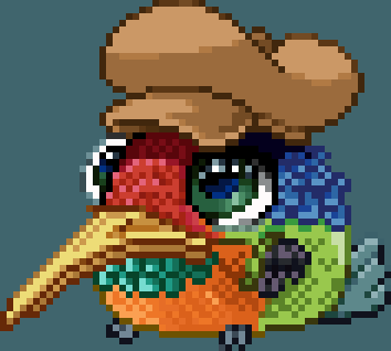 SamPixeler's tweet photo. Little gift for the amazing artist @chilarius and his character.
#pixelart #pixel https://t.co/eGj1fEshpG