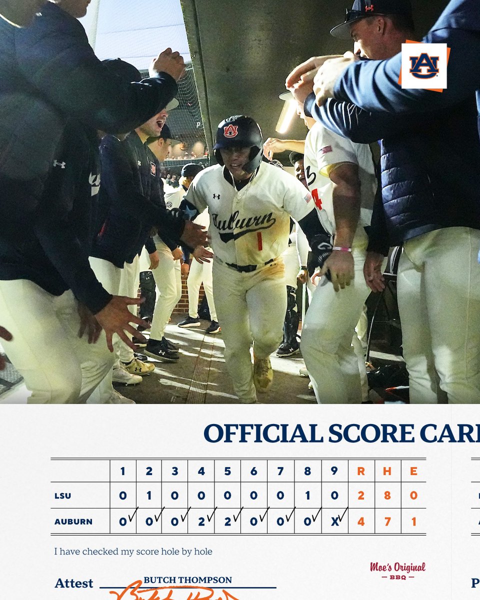 Auburn Baseball tweet media