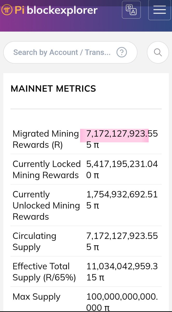 fuongbcnt's tweet photo. #PiNetwork

💢#Pi Migrated Mining from #Pioneers = #Pi Circulating Supply (= R) on mar 08

7.17B

... https://t.co/2UCCQG5FiX
