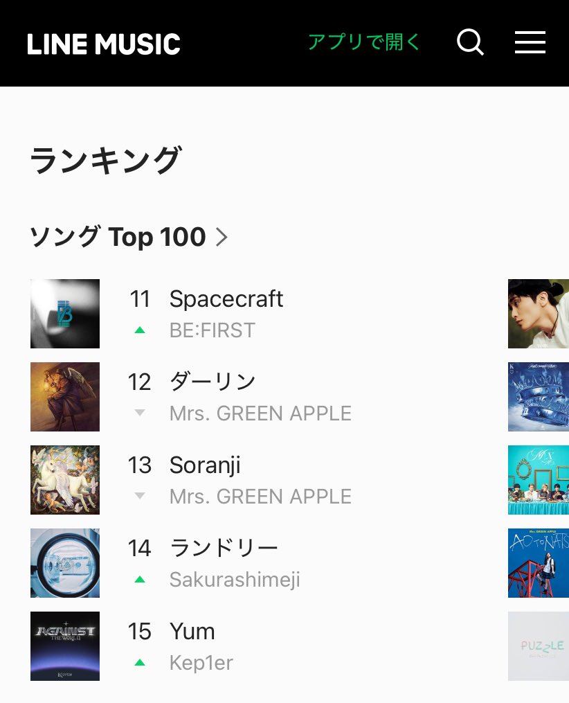 Kep1updates's tweet photo. Kep1er's song YUM is ranked #15 on Line Music Real Time🇯🇵

#Kep1er #케플러 @Official_Kep1er https://t.co/EEmzEmNabU