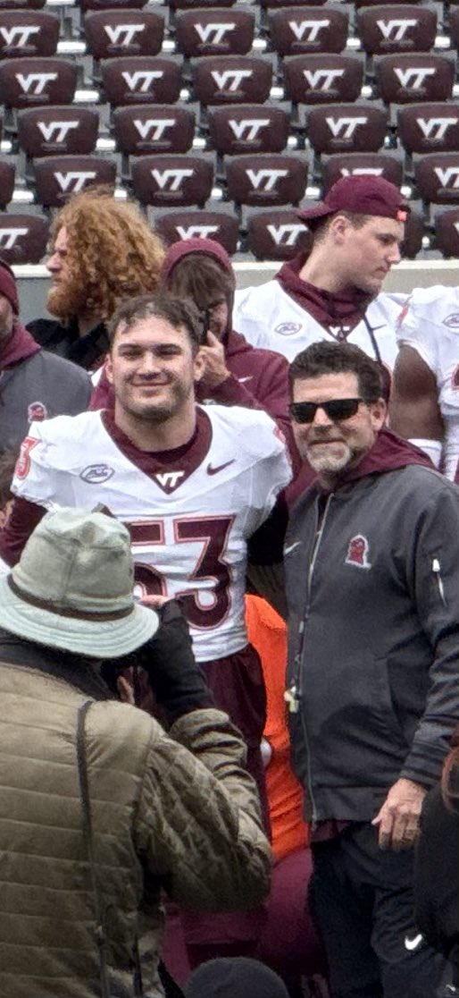 Ultimate teammate award winner!! Outstanding job <a href="/Williamj0hnson3/">William Johnson</a> <a href="/HokiesFB/">Virginia Tech Football</a> <a href="/virginia_tech/">Virginia Tech</a> <a href="/Coach_C_LHS/">Justin Cunningham</a> <a href="/LTownFootball22/">Leonardtown Football</a> <a href="/SMAC_Football/">SMAC Football</a>