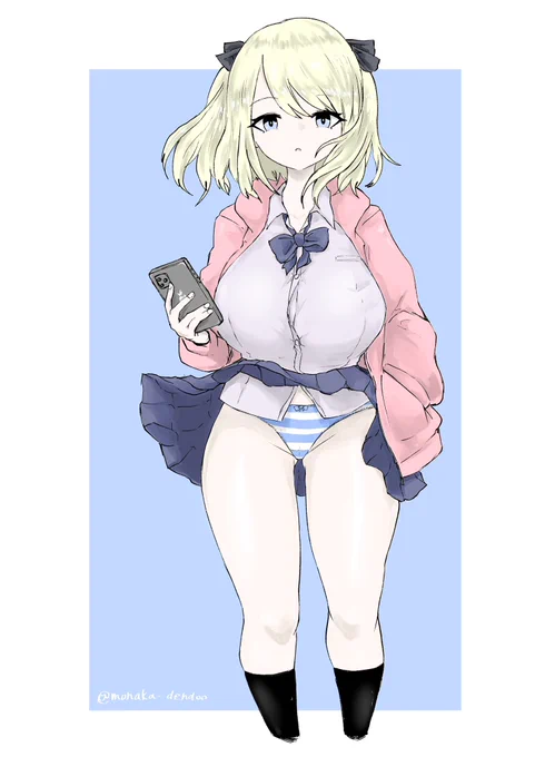 OCの五十嵐シキちゃんもうそろそろ描き始めて2年経つんだけど、描き始め当初はインナーカラーの予定無かったんだけど気がついたら徐々に侵食していってたし、前髪アホ毛がいつの間にかついてた。アホ毛に関してはマジで自分でもわからん。なんか癖で描いてたっぽいけど可愛いからオッケー。 