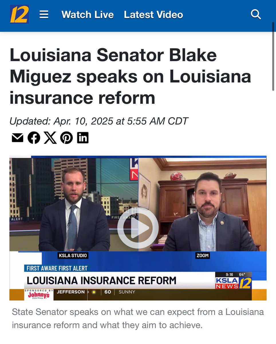 BlakeMiguezLA's tweet image. 🚗💸 85% of Louisianans are worried about insurance premiums—50% say it’s the state’s top issue! Frequent lawsuits after accidents drive up total payouts, making our auto insurance rates sky-high. It’s time for tort reform in LA! 🗳️ Make Insurance Affordable Again! #TortReform…