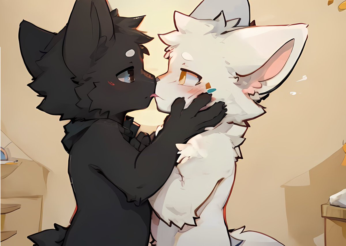 DDFurryai3321's tweet photo. 亲亲😙 https://t.co/oeiD8iO9AE
