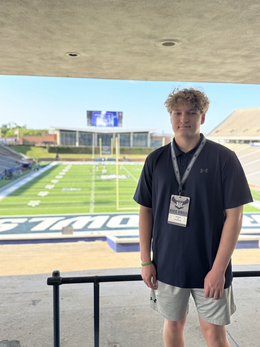 Ethan Wiebusch (@ethanwiebusch) on Twitter photo It was awesome being at the <a href="/RiceFootball/">Rice Football</a> spring game today! <a href="/Scott_AbellFB/">Scott Abell</a> and <a href="/_CoachMunch/">Vince Munch</a> were very welcoming and had some nice things to say! The offense was fun to watch, and that Houston spring weather was amazing! Look forward to being back for camp this summer! It was awesome being at the <a href="/RiceFootball/">Rice Football</a> spring game today! <a href="/Scott_AbellFB/">Scott Abell</a> and <a href="/_CoachMunch/">Vince Munch</a> were very welcoming and had some nice things to say! The offense was fun to watch, and that Houston spring weather was amazing! Look forward to being back for camp this summer!