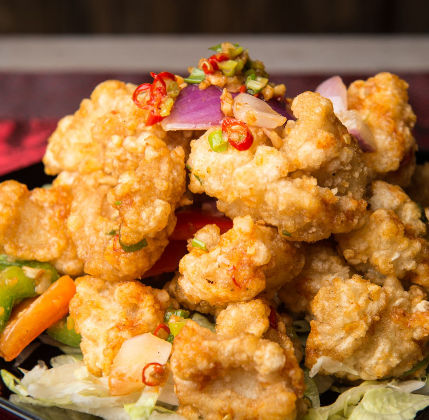 We hear you guys are fans of our salt and pepper calamari 👀. Pop quiz: how many spices are actually in this Phat Eatery favorite? 

A) two: salt and pepper, duh.
B) 27, top secret recipe
C) 13, spiced to perfection