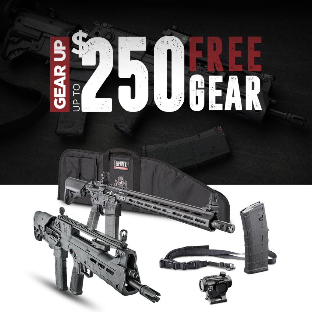 McmTactical's tweet photo. Gear Up is back. From February 1 to April 30, 2025, receive a FREE red dot, extra mag, and single-point sling when you purchase any new SAINT or Hellion rifle.

--> Shop Springfield at https://t.co/XkKzbsEfEv today! <-- https://t.co/wmSJIgYYSB
