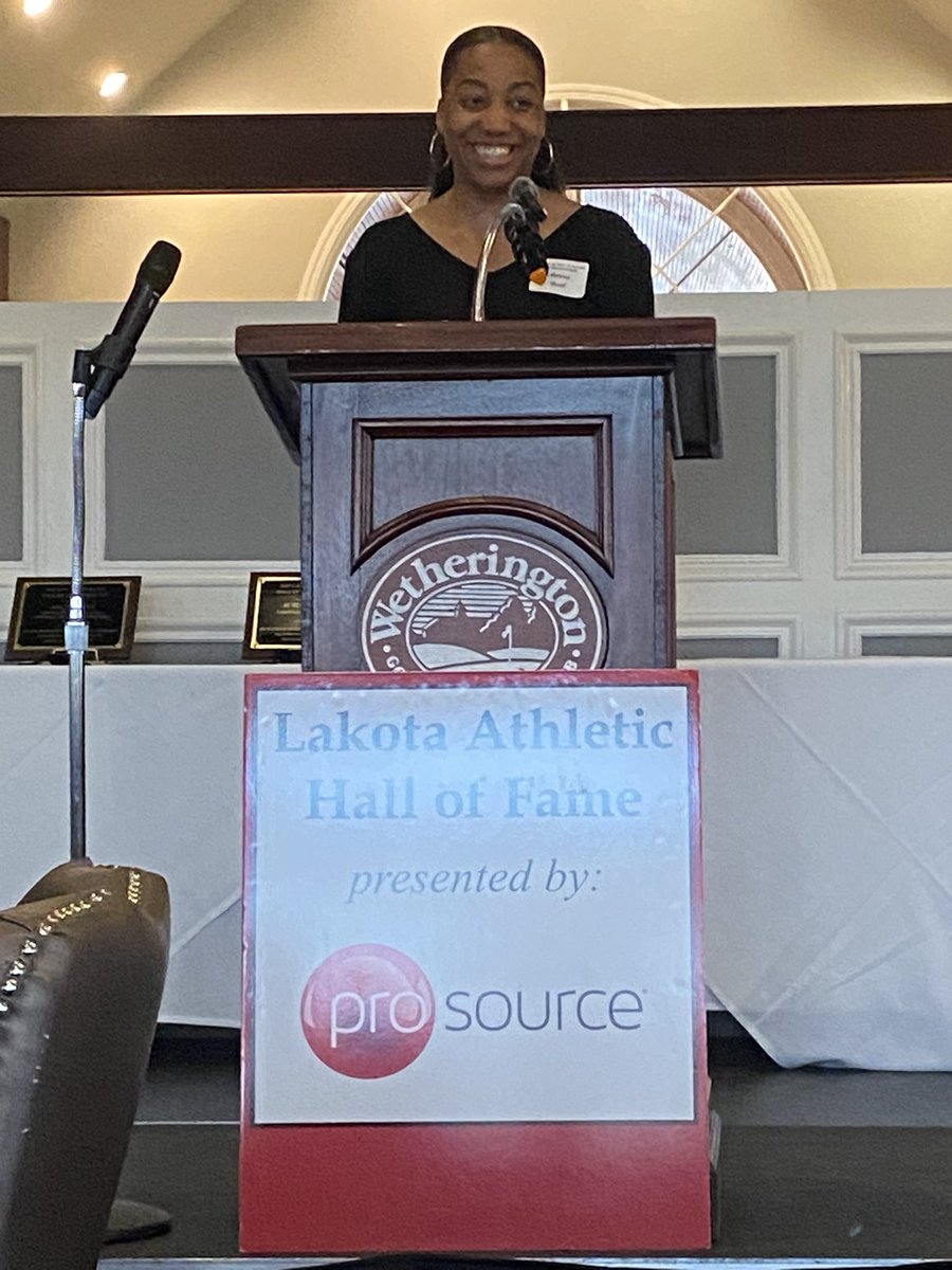 bevlindeman's tweet photo. Way to go, Auttie! It was an honor to see you get inducted into the Lakota Hall of Fame! Your elequent speech was moving and funny expressing gratitude to coaches who influenced you in positive way—Coach Lindy, Wags, and your parents. We are all so proud of you!#TrackandField https://t.co/wsR4VMWY7s