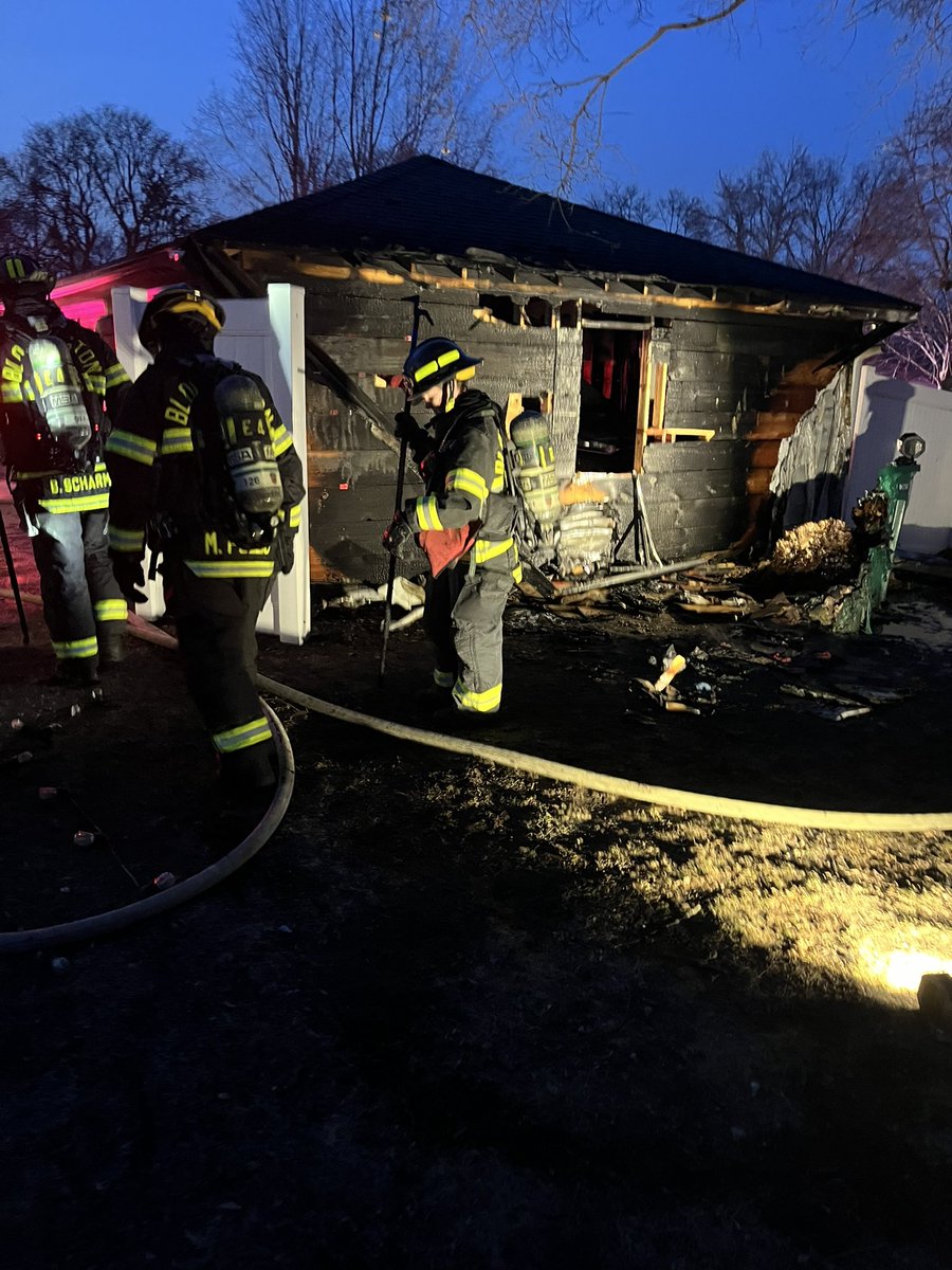 Structure Fire- 8300 block of Little Road. Fire contained to the garage. No injuries and cause is under investigation.