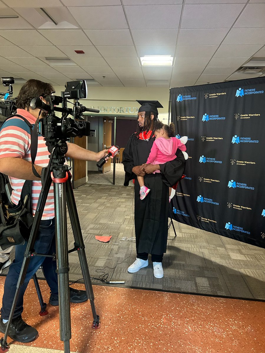 BoogTheSleeper's tweet photo. Graduated from Fathers Incorporated Today 🫡 I was rewarded Valedictorian and was interviewed on 11Alive news 🙏🏾❤️ Wouldn’t be here without God #longlivejosh https://t.co/kI5mXc7fHy