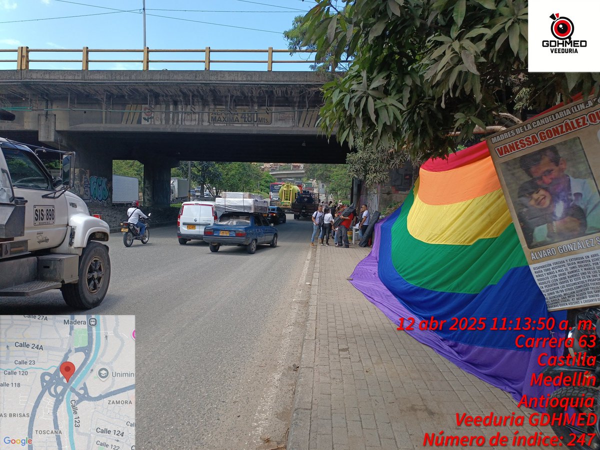 GDHMED's tweet photo. Acompañamos la jornada de manifestación social y cultural en los Bajos del Puente de Solla, en homenaje a los asesinatos en Bello y otros municipios de Antioquia contra la Población LGBTIQ-OSIGEGD, el mensaje es claro #ElOdioNosEstaMatando, jornada pacífica totalmente. https://t.co/8RGBJU7QzH