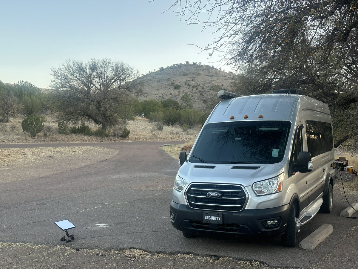 TheTechToyStore's tweet image. Thank you @elonmusk for Starlink.
In the Texas desert near Big Bend NP. Streaming #UFC314 live