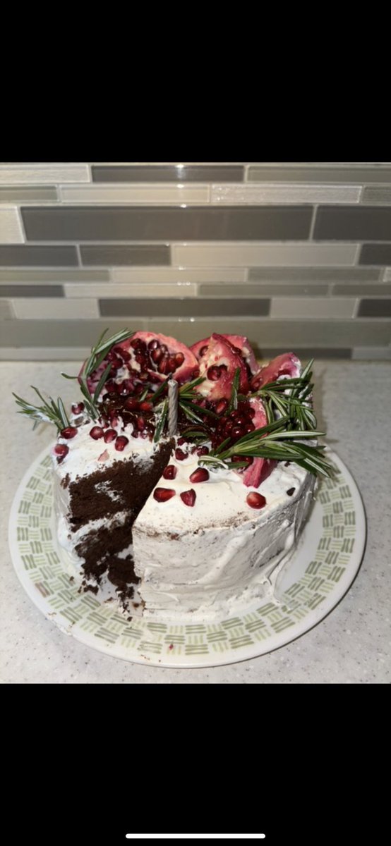 little sister made me a cake inspired by the aries cake by <a href="/theclovecoterie/">C</a> for my 20th!! i got  a bunch of books as a gift too :D