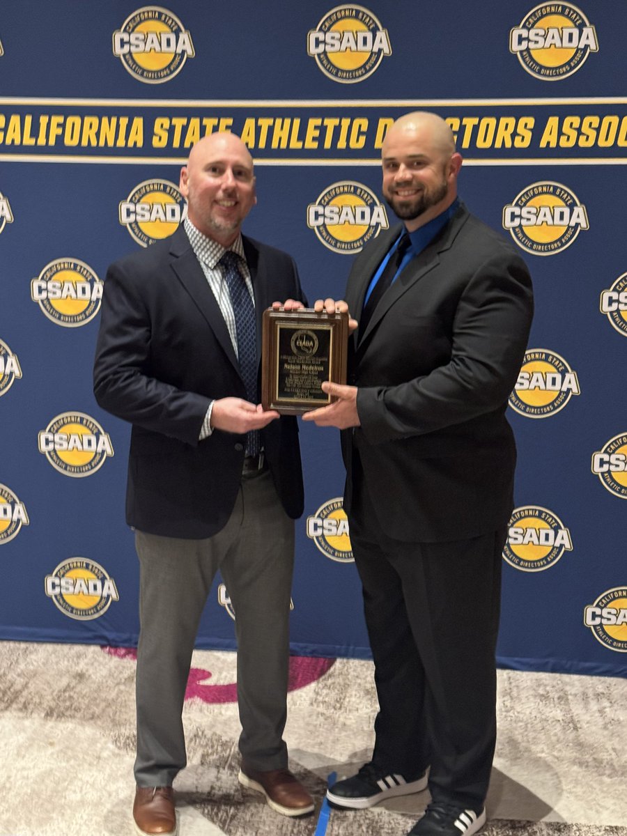 Congratulations to Nelson Medeiros of Atwater High School!

Nelson has been selected as this year’s CIF Sac-Joaquin Section Norm MacKenzie Award winner by the California State Athletic Directors Association!

This prestigious honor recognizes Nelson’s outstanding leadership,