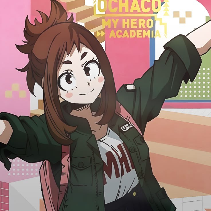 Quakssgravity's tweet image. ⓘ this user is obsessed with Ochako Uraraka