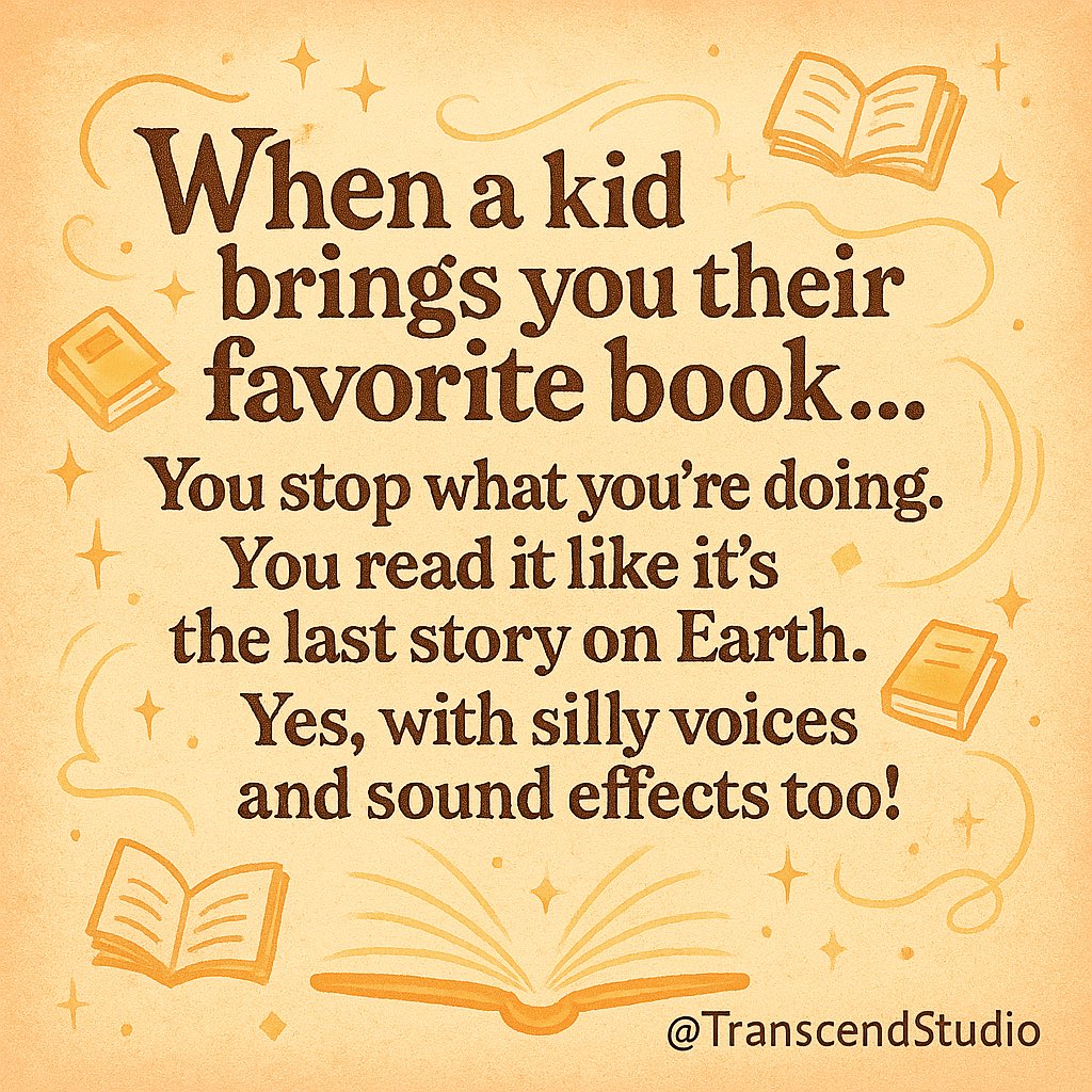 If you’re that parent, you know what I’m talking about. 🤗🤓📚✨

#booklover #childrensbooks #reading #writing #readingtime #ChildrensLiterature <a href="/followers/">はうはう</a> #BookLoversUnite #creativity #WritingCommunity